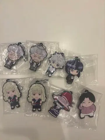 조르딕가 캡슐 러버 마스코트 8개 세트