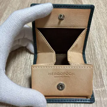 HERGOPOCH 다크 그린 코인 케이스