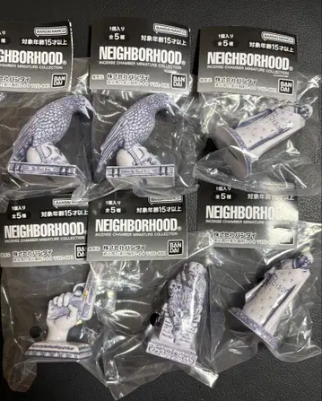 반다이 남코 NEIGHBORHOOD 6개 세트