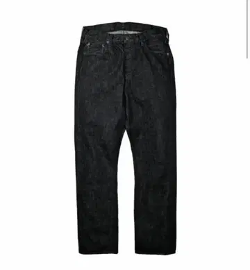 1101BKSS Wide Black Selvedge Denim