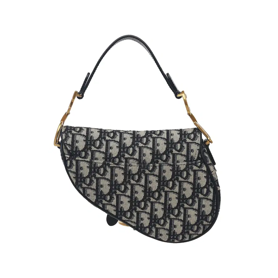 Dior Oblique Saddle Mini手袋