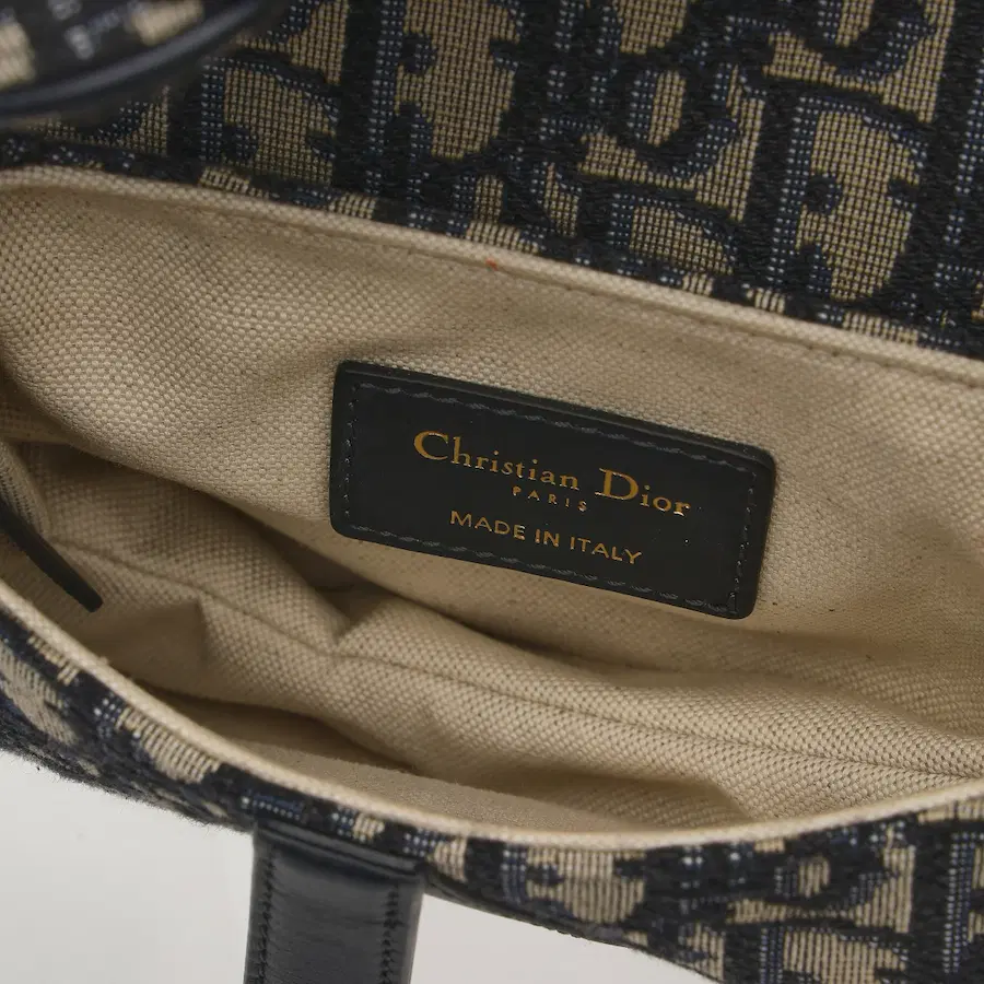 Dior Oblique Saddle Mini手袋