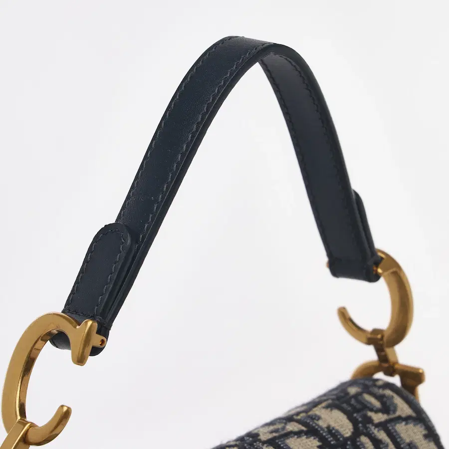 Dior Oblique Saddle Mini手袋