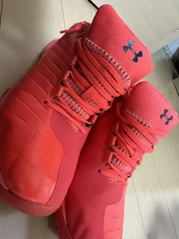 Under Armour 트레이닝 슈즈 레드