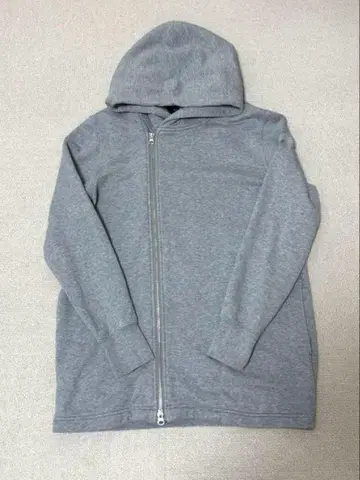 zucca 사선 zip 후드티