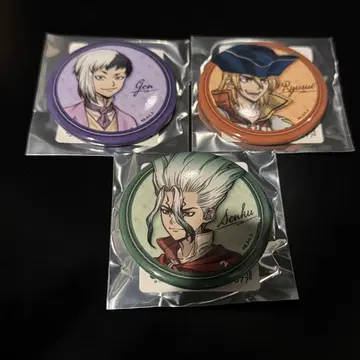 Dr.STONE 닥스토 캔뱃지 류스이 겐 센쿠