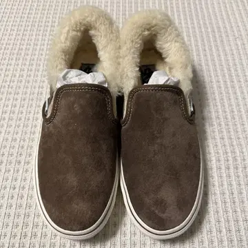 VANS 스웨이드 브라운 보아 포함 신발 24cm