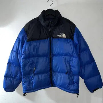 THE NORTH FACE 다운 자켓 파랑 블랙 눕시