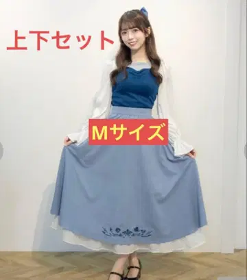 디즈니 인어공주 아리엘 풀오버 스커트 시마무라 M
