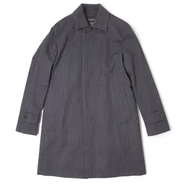 UNITED ARROWS 체스터 코트 [ S ] 차콜 그레이 스트라이프
