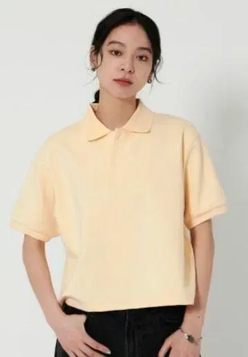 코튼 폴리에스테르 블렌드 컴팩트 피케 셔츠