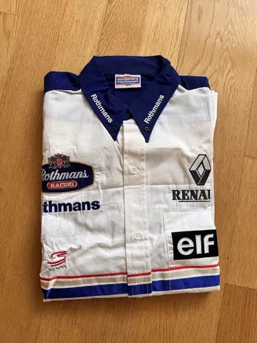 Rothmans Williams Renault 1994 피트셔츠 세나