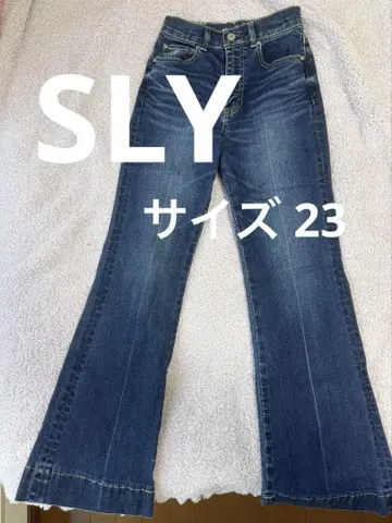SLY 플레어 데님 팬츠