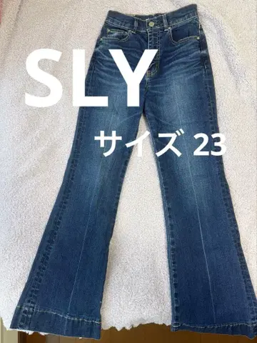 SLY 플레어 데님 팬츠