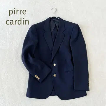 새상품급 pirre cardin 로고 골드 버튼 자켓 네이비 네이비 S