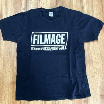 FILMAGE T셔츠 M 블랙 DESCENDENTS/ALL T셔츠