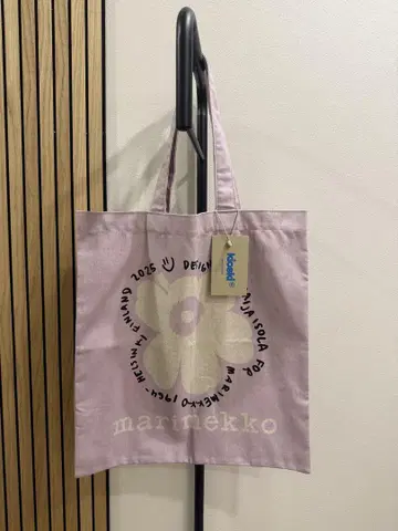 marimekko 꽃무늬 토트백 연보라 2025 미사용 새상품
