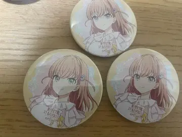 러브 라이브  5th 캔 배지 히노시타 카호 3개