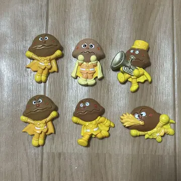 카레빵맨 마그넷 6체 세트