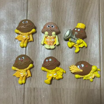 카레빵맨 마그넷 6체 세트