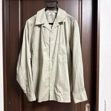UNIQLO U 긴팔 셔츠 XL 옅은 카키