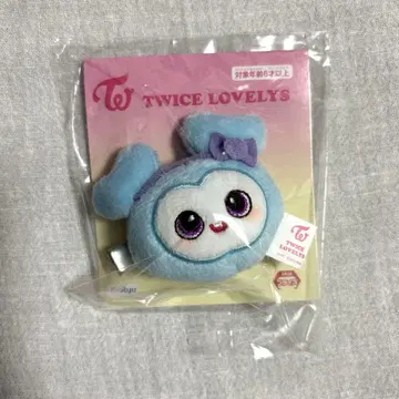 TWICE LOVERYS 봉제 인형 헤어핀 나연 GiGO 한정판