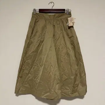 무인 이지 큐롯 스커트 M 베이지