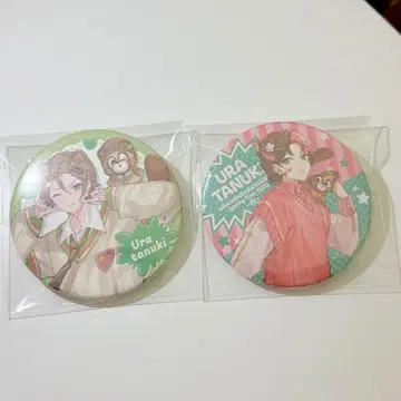 우라시마사카타센 봄 투어 2025 월 캔뱃지 우라타누키 와타카와 하피엔