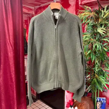 L.L.Bean 니트 블루종