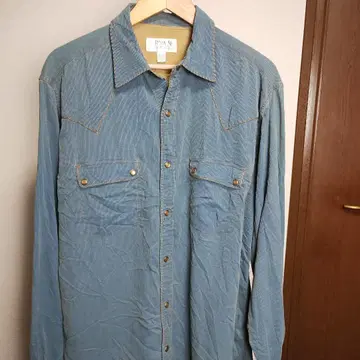 USA 수입 구제 의류 RYAN 빈티지 실크 혼방 셔츠 90s