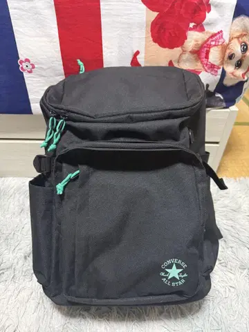 CONVERSE 블랙 백팩