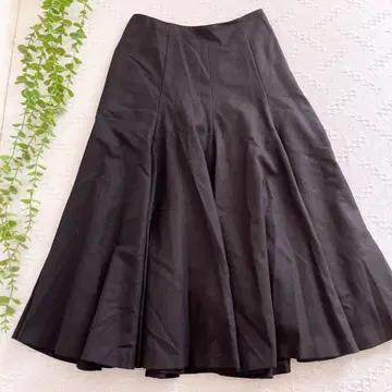 FOXY 블랙 플레어 스커트 38