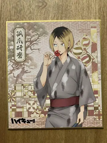 122 하이큐 색지 코즈메 켄마 네코마 엔니치