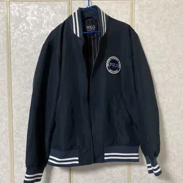 POLO BCS 네이비 바시티 자켓 XL