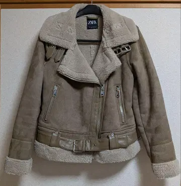 ZARA 브라운 더블 브레스트 라이더 자켓 M 외 3점 묶음 판매