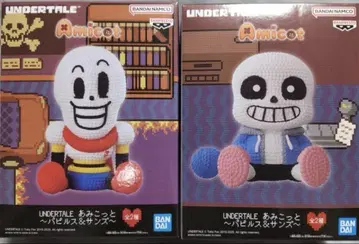UNDERTALE 피규어 아미코토 파피루스 샌즈 2종
