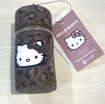 LOWRYSFARM 헬로키티 퀼팅 립 파우치
