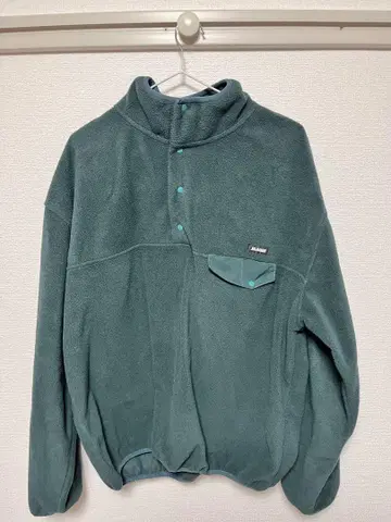 XLARGE 다크 그린 플리스 자켓