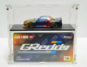 MINIGT KAIDO HOUSE R34 스카이라인 GREEDY 도금