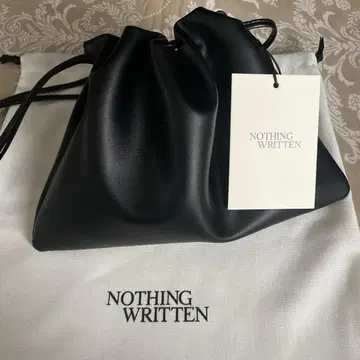 NOTHING WRITTEN 복조리 백 블랙
