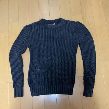 BLUE/BLUE INDIGO DYE 다크 그레이 스웨터