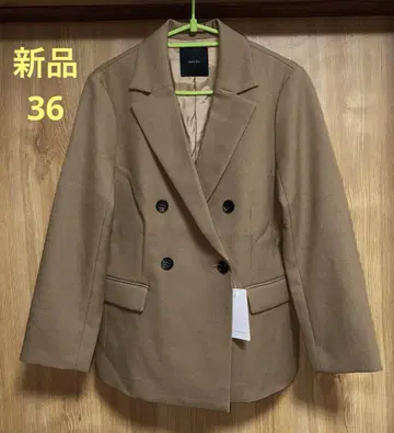 Spick&Span 스픽 앤 스팬 울 라이크 더블 브레스트 자켓