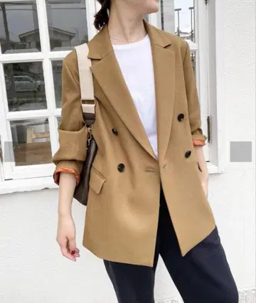 Spick&Span 스픽 앤 스팬 울 라이크 더블 브레스트 자켓