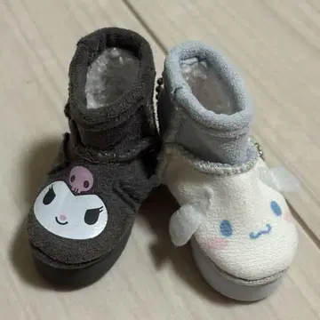 산리오 어그 부츠 키링 시나모롤 쿠로미