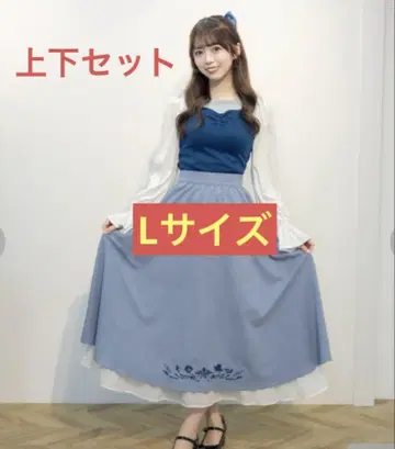 디즈니 인어공주 아리엘 풀오버 스커트 시마무라 L