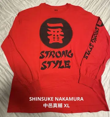 SHINSUKE NAKAMURA L/S tee XL 나카무라 신스케 제일