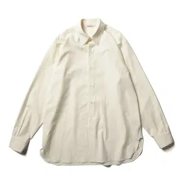 [ AURALEE ] WASHED FINX TWILL SHIRTS 3