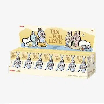 THE MONSTER PIN FOR LOVE 봉제 인형 (A-M) 1세트
