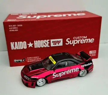 MINIGT KAIDO HOUSE R33 스카이라인 빨간색 도금