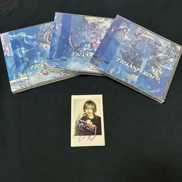 Royz TRANSFORM CD 쿠야나기 씨 사인 포함 폴라로이드